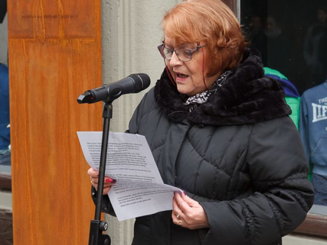 Předsedkyně Židovské obce v Ostravě Milena Slaninová